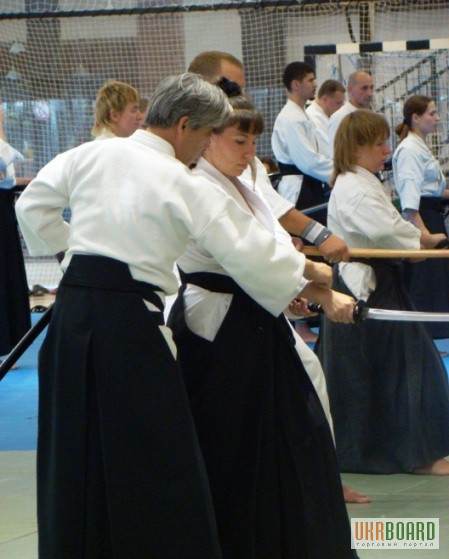 Фото 2. Занятия Айкидо и Иайдо. Клуб японских боевых искусств Сэйикай