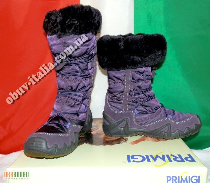 Фото 10. Сапоги детские зимние кожаные Primigi Gore-Tex оригинал п-о Италиия