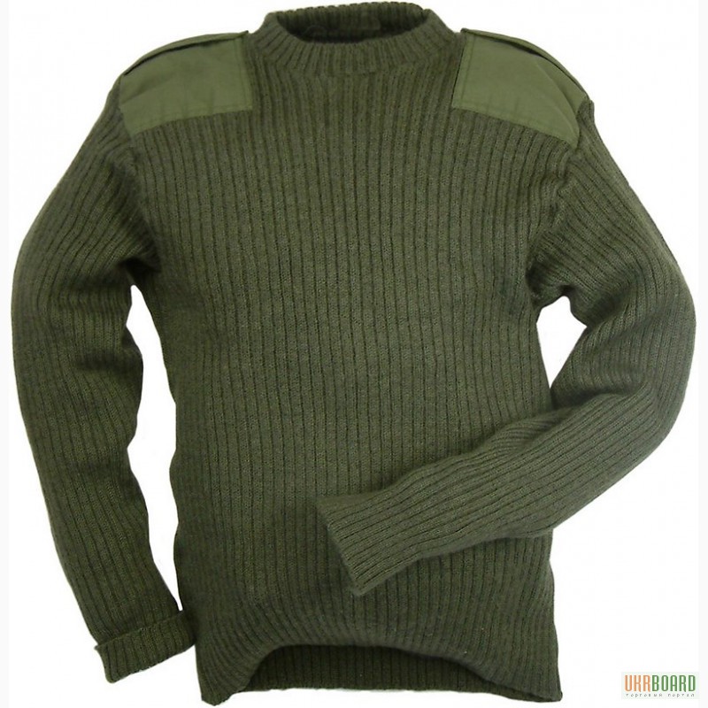 Фото 3. Продам шерстяной военный свитер (олива) Англия