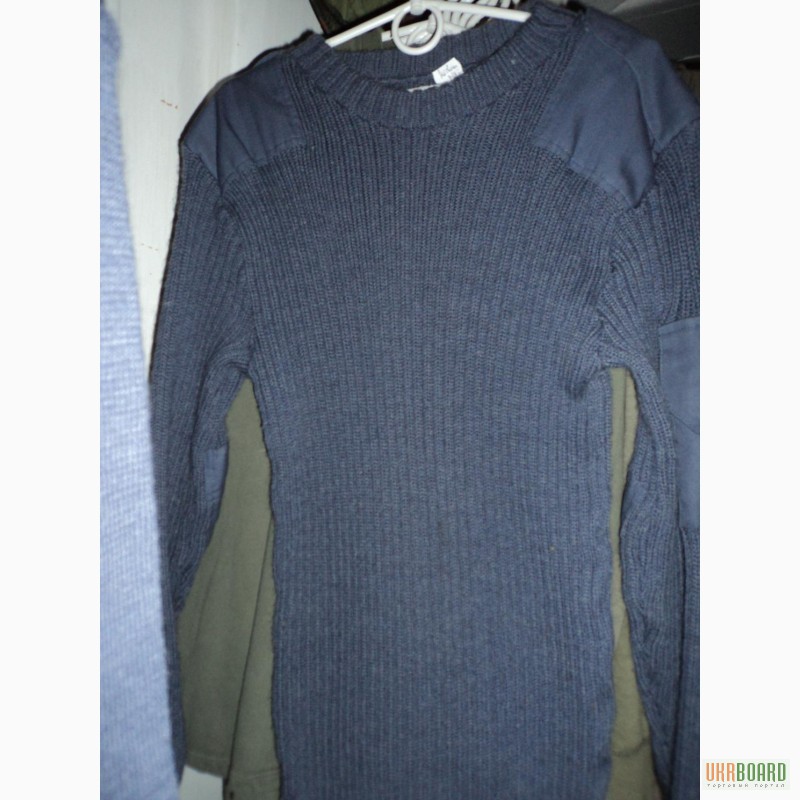 Фото 4. Продам шерстяной военный свитер (олива) Англия