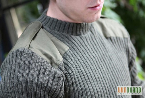Фото 5. Продам шерстяной военный свитер (олива) Англия