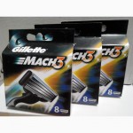 Лезвия Gillette Mach 3 NEW 8шт Только Высокое качество