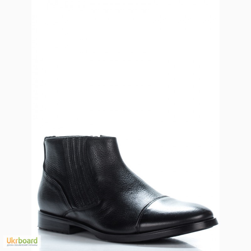 Фото 2. Классические кожаные ботинки Carlo Pazolini чёрные Распродажа
