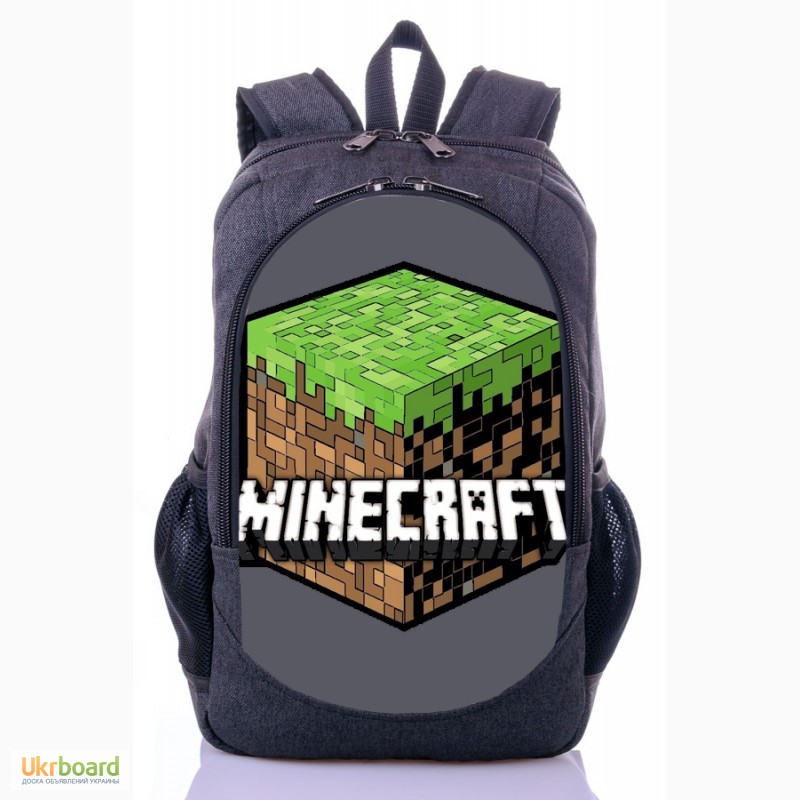 Фото 14. Школьный рюкзак принт Майнкрафт | MineCraft
