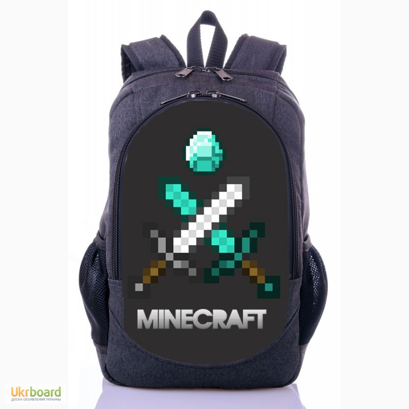 Фото 15. Школьный рюкзак принт Майнкрафт | MineCraft