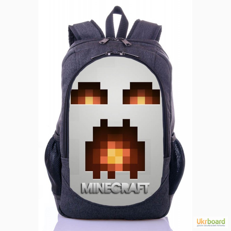 Фото 7. Школьный рюкзак принт Майнкрафт | MineCraft