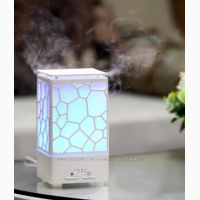 USB увлажнитель лампа Water Cube Ночной свет с семи оттенками