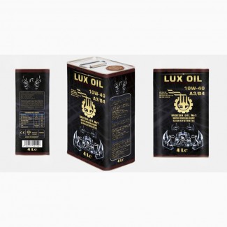 Моторное масло LUX OIL 10W-40 A3 / B4 (ЛЮКС ОЙЛ) Германия 4л