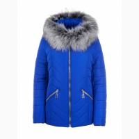 Зимняя тёплая куртка Камелия с капюшоном, размеры 42-50, цвета разные