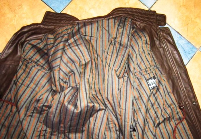 Фото 5. Утеплённая кожаная мужская куртка STRIWA. Германия. Лот 308
