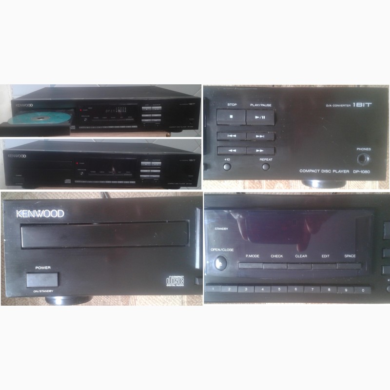Фото 3. Kenwood DP-1080 - Compact Disc Player / Проигрыватель Компакт Дисков, Audio CD, рабочий
