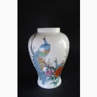 Японские вазы Павлин