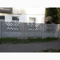 Глянцевые бетонные еврозаборы Гранилит с установкой под ключ в Запорожье и обл