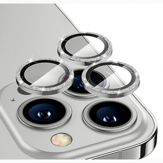 Захисні лінзи на камеру Glitter Camera Lens Защитное стекло на камеру для iPhone 14 Pro