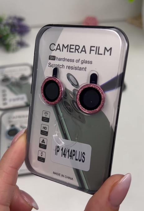 Фото 11. Захисні лінзи на камеру Glitter Camera Lens Защитное стекло на камеру для iPhone 14 Pro