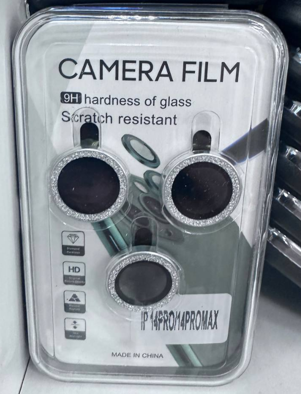 Фото 12. Захисні лінзи на камеру Glitter Camera Lens Защитное стекло на камеру для iPhone 14 Pro
