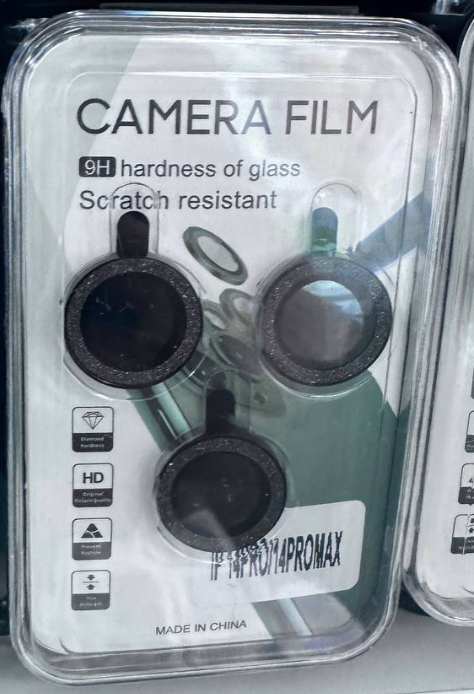 Фото 2. Захисні лінзи на камеру Glitter Camera Lens Защитное стекло на камеру для iPhone 14 Pro