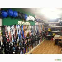 Продаж вживаних лиж з Швейцарії. Широкий вибір. Ботінки, шоломи, сноуборди та інші супутні