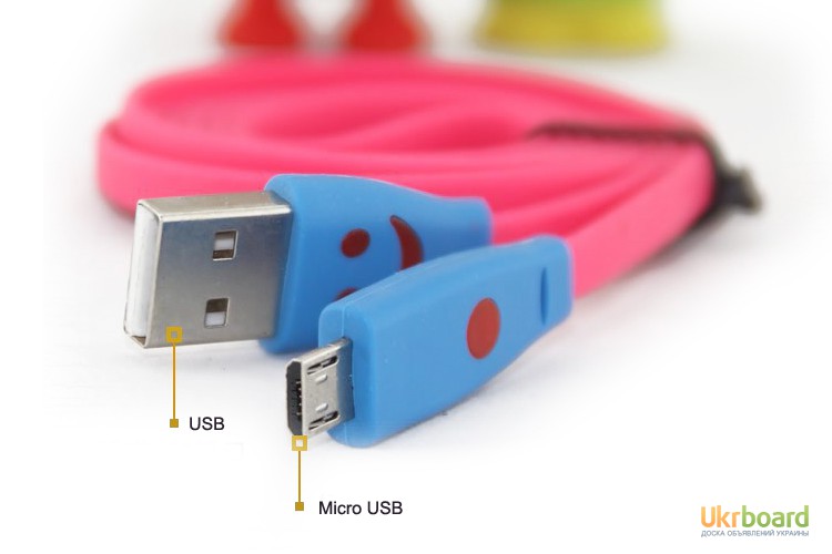 Фото 3. Продам Micro USB кабель Улыбка Micro USB Smile