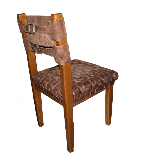 Фото 2. Дизайнерские деревянные стулья