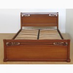 Роскошная деревянная двуспальная кровать Кристина