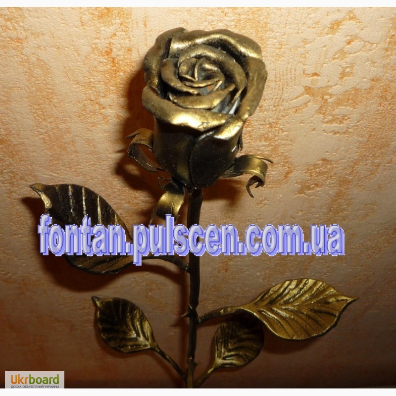 Фото 19. Кованые розы необычный подарок для девушки на новый год 8 марта Коана роза троянда