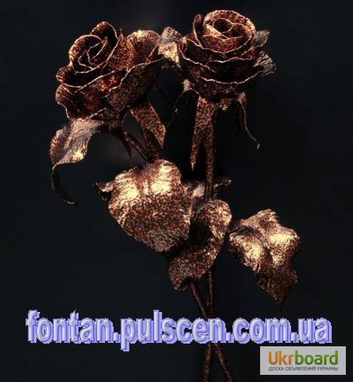 Фото 20. Кованые розы необычный подарок для девушки на новый год 8 марта Коана роза троянда