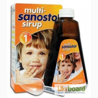 Продам Мульті Саностоль сироп вітаміни для дітей MULTI-SANOSTOL300мл та 600мл