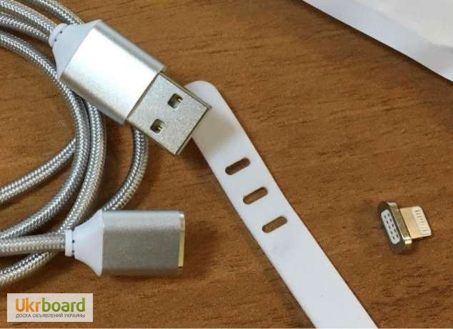 Фото 4. Магнитный кабель для зарядки iPhone Lightning ( кабель для iPhone )