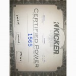 Kicker zx 1500.1 + Kicker s15l5(2+2ohm)