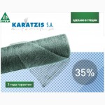 Сетка защитная фасадная Karatzis 35% 2х50м, 4х50м, 6х50м, 8х50м