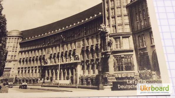 Фото 6. Открытка (ПК). Deutsches Reich. Лейпциг. Немецкая национальная библиотека. 1933г. Лот 115