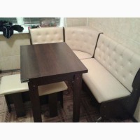 Кухонный уголок Адмирал: угловой диван, раскладной стол и 2 табурета
