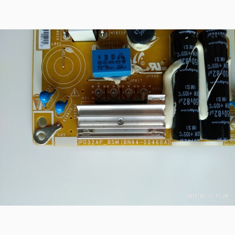 Фото 3. Блок питания PD32AF_BSM (BN44-00460A) для телевизора Samsung UE32D5500RW