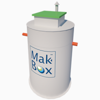 Автономна каналізація MakBoxBio 1-20 м куб./добу (від виробника)