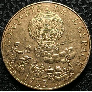 Франция 10 франков 1983 год НЕ ЧАСТАЯ