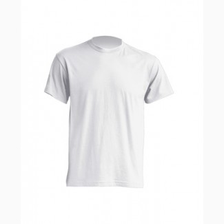 Мужская футболка, белый, 100% ХБ