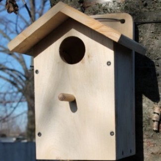Скворечник деревянный - домик для птиц 4