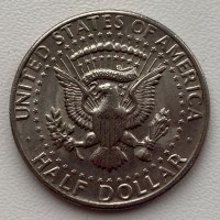США 1/2 доллара 1972 D год а287
