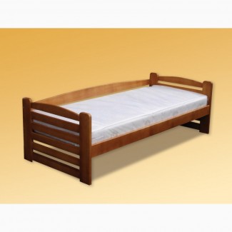 Ліжка односпальні з дерева