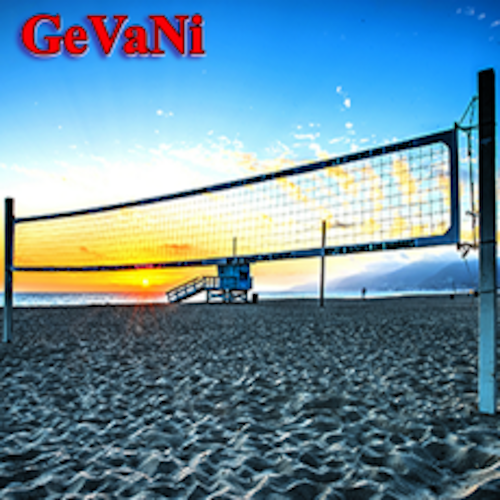 Фото 3. Сітка для пляжного волейболу з паракордом