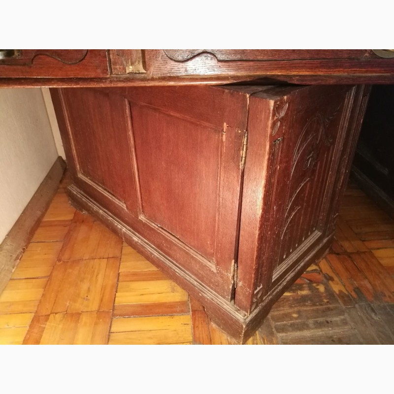 Фото 2. Старинный антикварный письменный стол