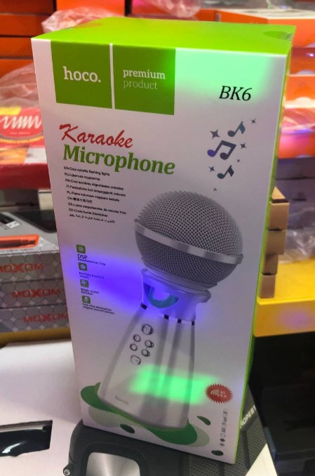 Фото 11. Беспроводна Караоке вокальнa мобильна Bluetooth колонка микрофон Hoco