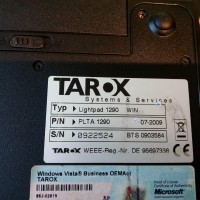 Ноутбук 12, 1#039;#039; Tarox Intel T4200 2Ghz 4Gb камера небольшой