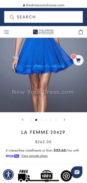 Фото 3. Коктейльня сукня бренд США La Femme