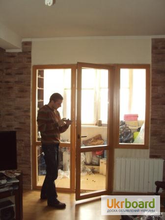 Фото 5. Деревянные евроокна, окна со стеклопакетом. Производство и установка окон