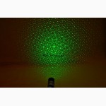 Лазерная указка с 2 насадками HY Laser 303, зеленая указка