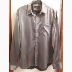 Продам мужская рубашка GIANNI (made in Austria) 42 р. - цвет серебро
