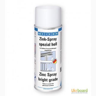 WEICON Zinc Spray bright grade (400мл) Цинк-спрей яркий цвет, защита от коррозии