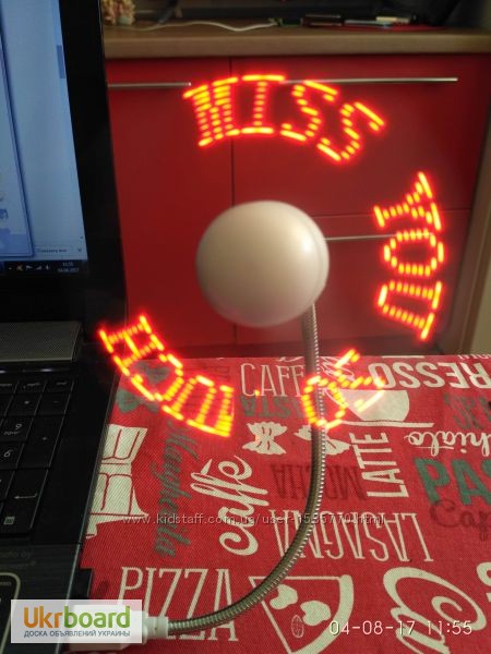Фото 18. Удобный мини-вентилятор с подсветкой USB вентилятор Flash Fan, выручит вас жарким